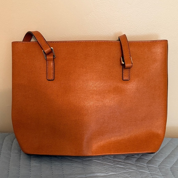 Dooney & Bourke Burnt Orange Tote - Picture 10 of 10